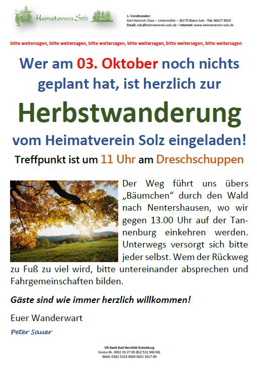 Herbstwanderung2017